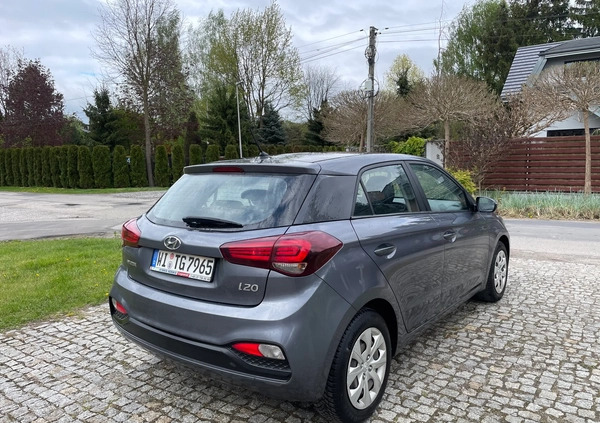 Hyundai i20 cena 33900 przebieg: 110000, rok produkcji 2018 z Warszawa małe 11